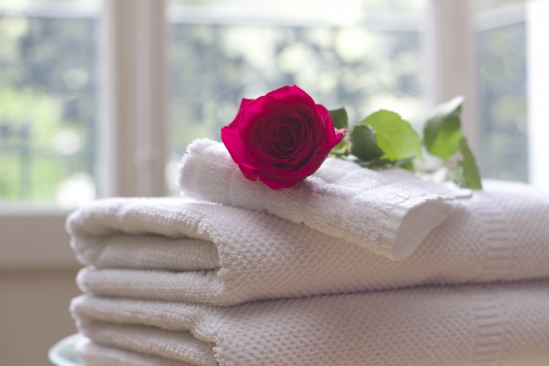 hotel-VALLAURIS-min_towel_rose_clean_care_salon_spa_white_bath-731641